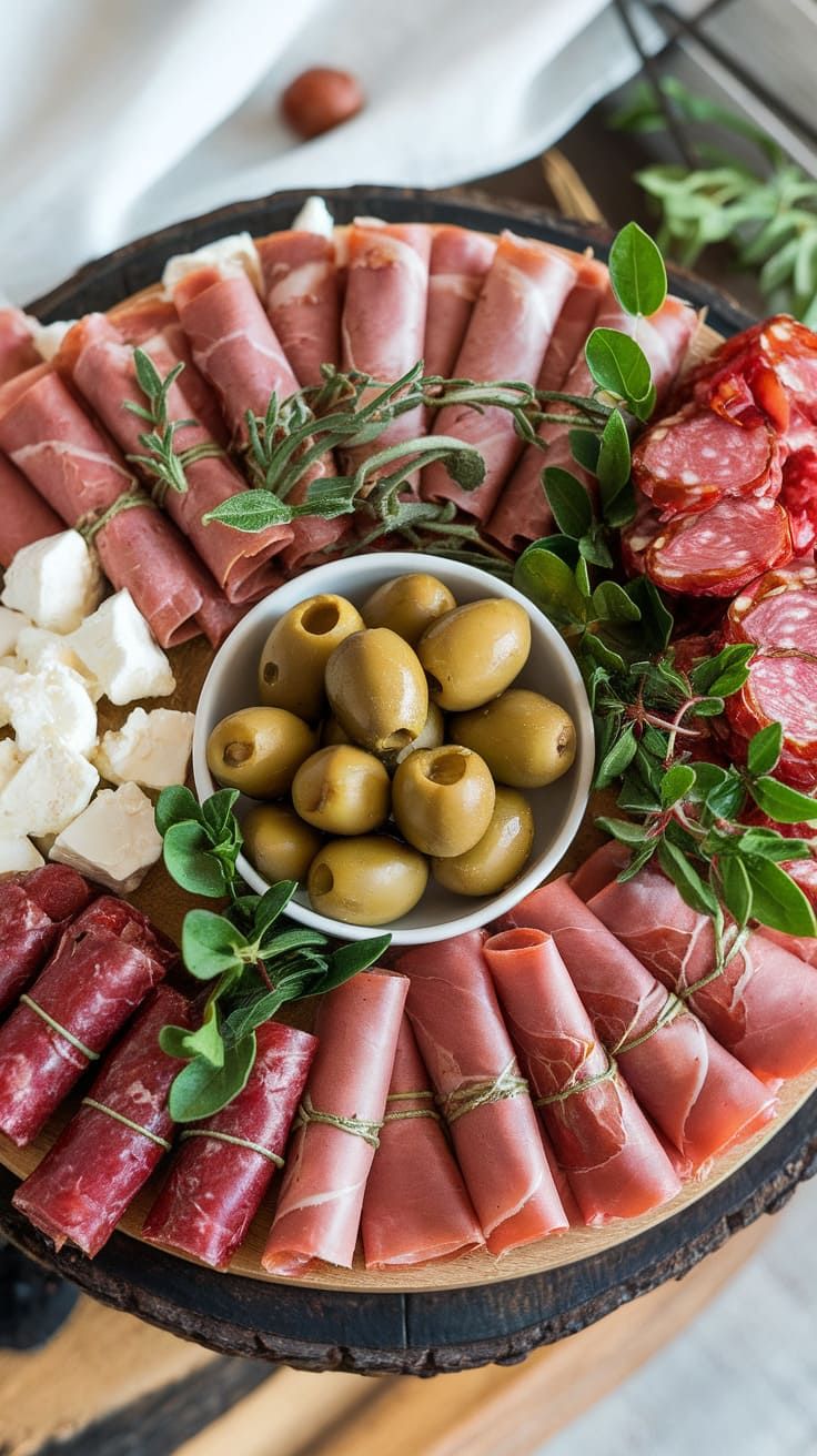 Gourmet Meat & Cheese Platter