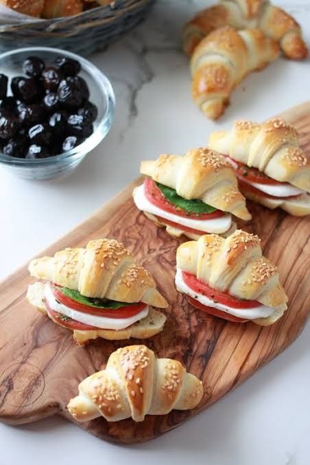 Mini Croissant Sandwiches