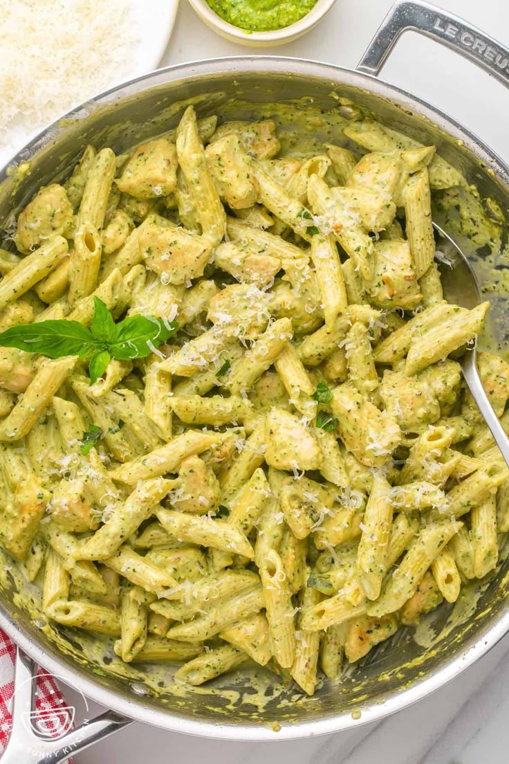 Creamy Pesto Penne
