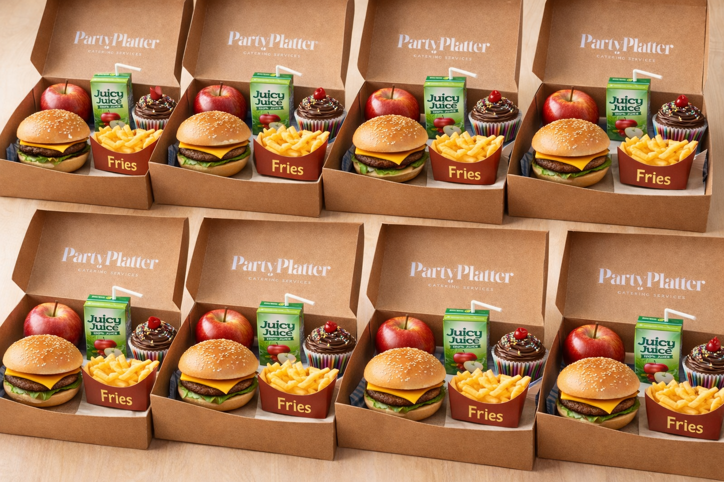 Kids Burger Box