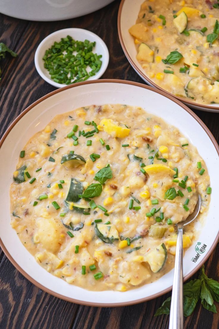 Vegan Potato Vegetable Chowder