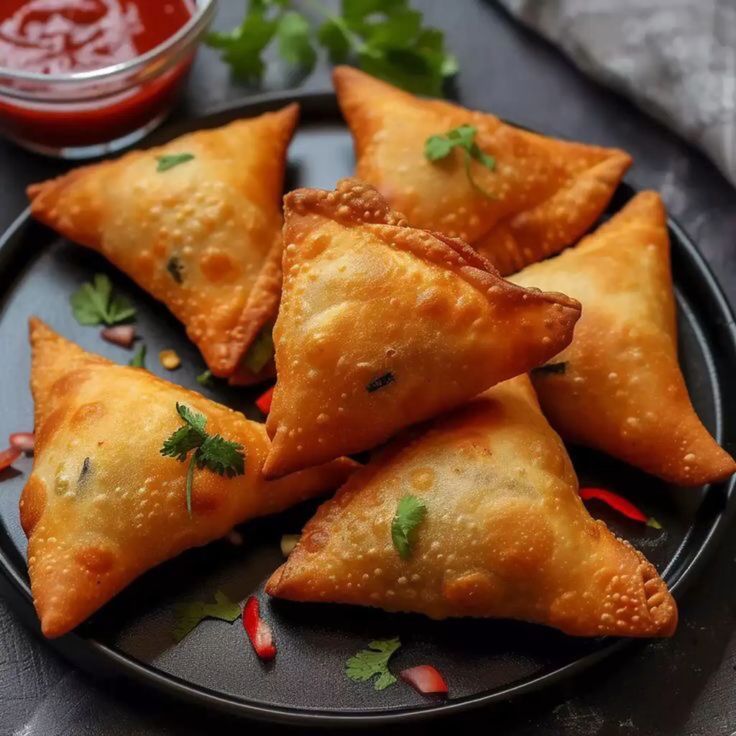 Samosa & Spring Roll Platter