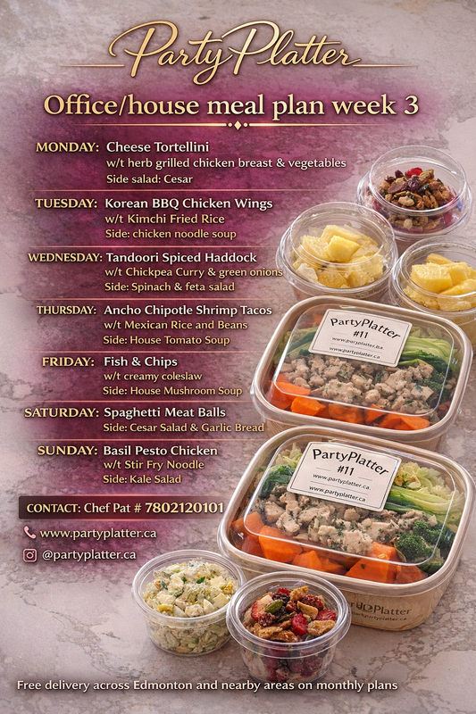 Professional Workday Meal Plan