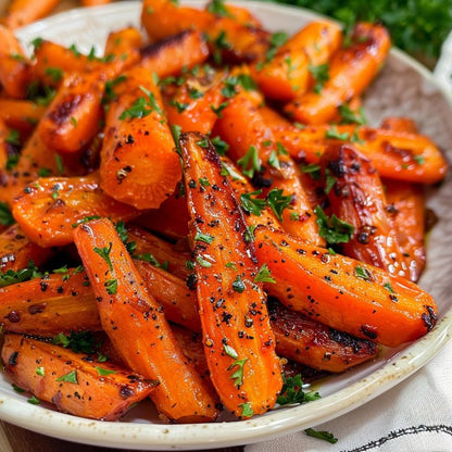 Green Beans & Roasted Carrots