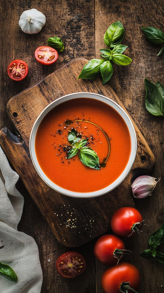 Tomato & Basil Soup,