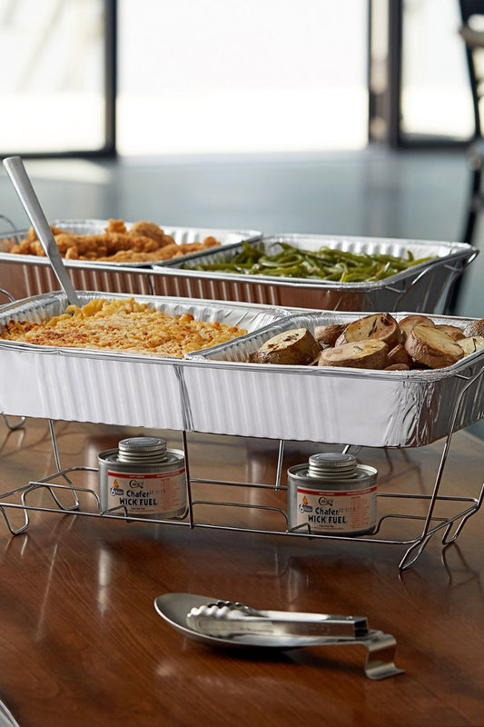 Full Size Steam Pan With Sterno Fuel