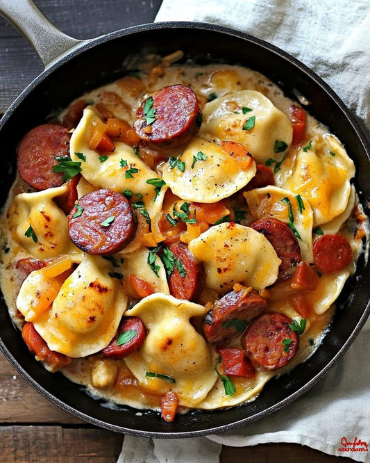 Perogies & Kielbasa Sausage